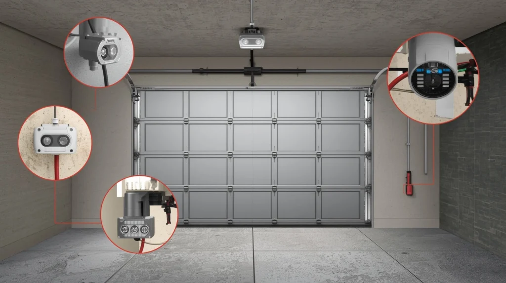 Garage Door Sensors Work