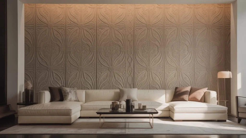 Living room wallpaper decor 2 Living room wallpaper decor