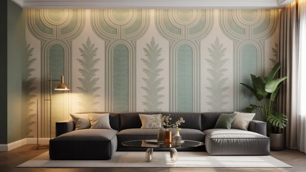 Living room wallpaper decor 4 Living room wallpaper decor