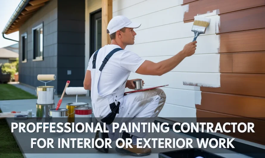 Why Hire a Professional Painting Contractor for Interior or Exterior Work?
