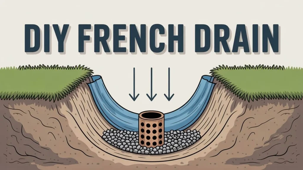 DIY French Drain DIY French Drain