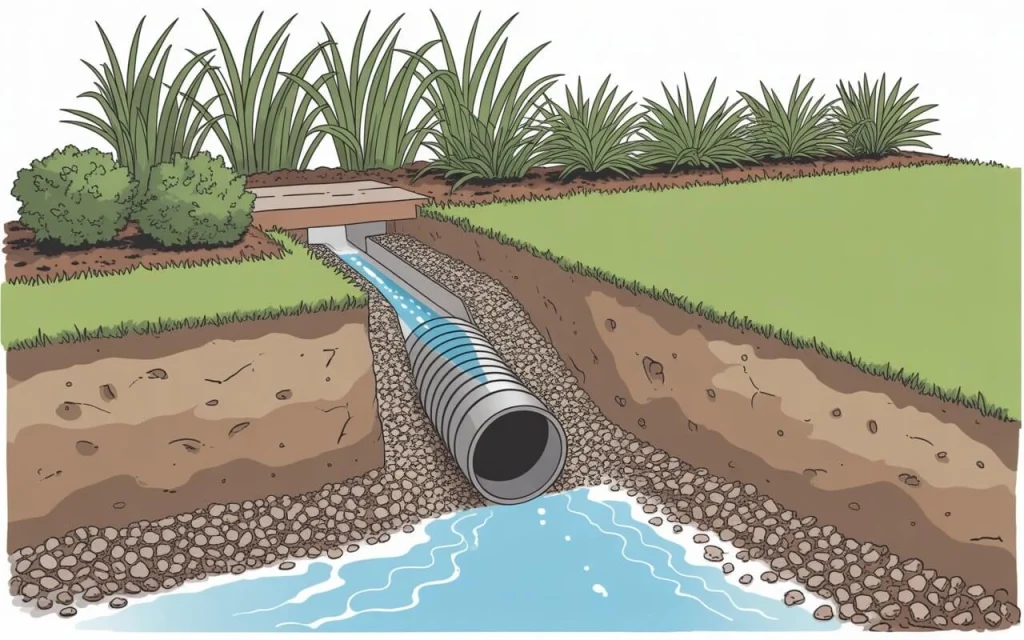 DIY French Drain 3 DIY French Drain