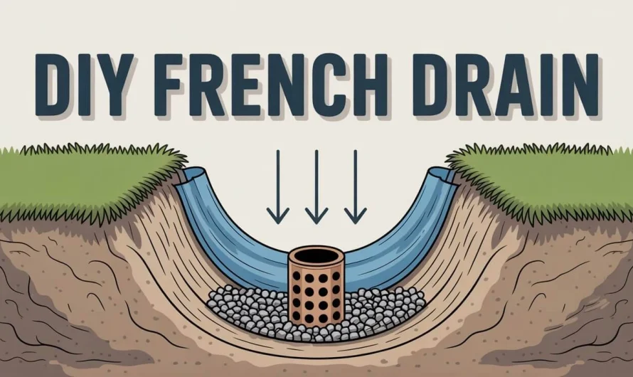 DIY French Drain: What It Is, How It Works, and When You Need One