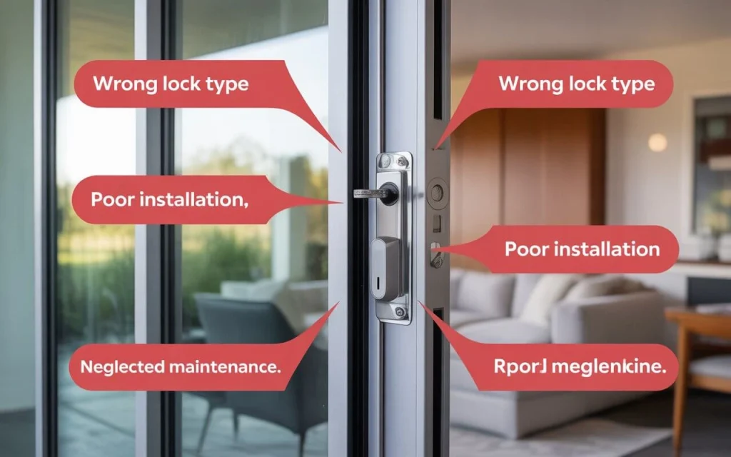 Sliding Glass Door Locks 3 Sliding Glass Door Locks