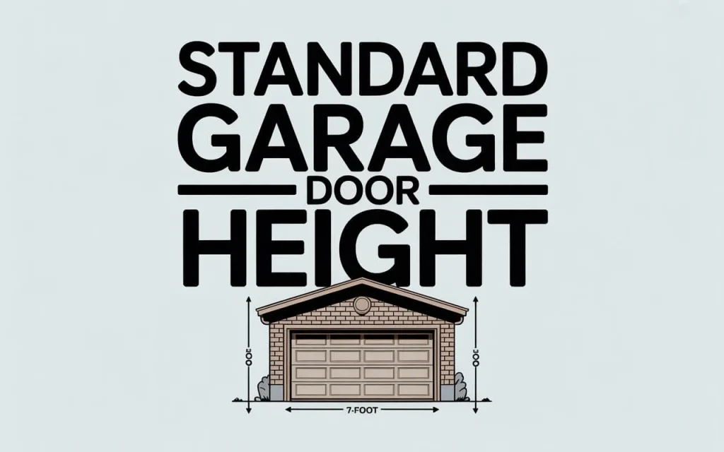 standard garage door height