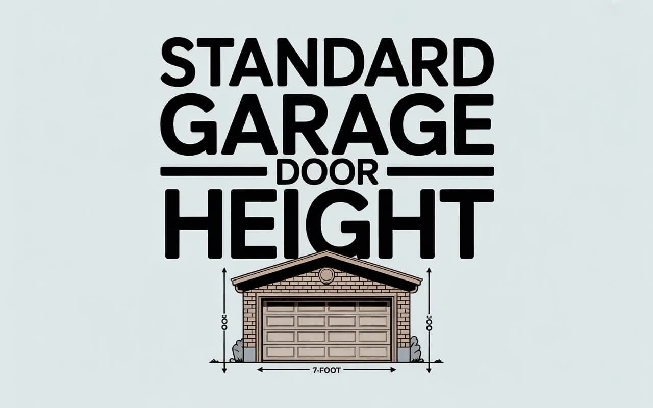 standard garage door height