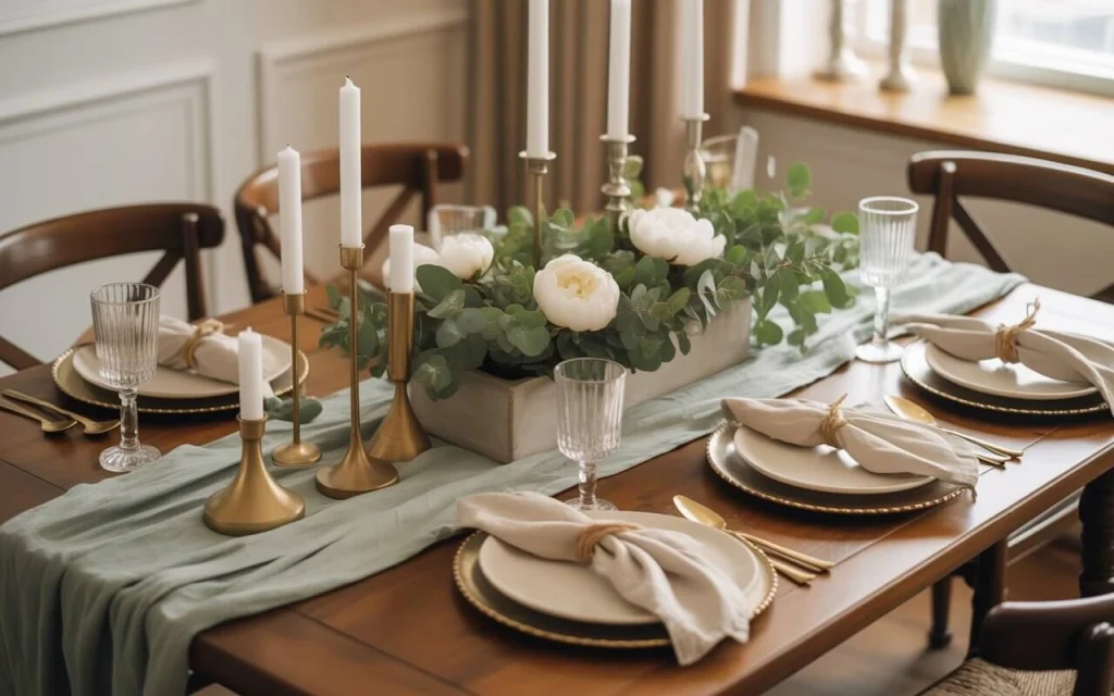 Dining room table decor ideas 2 Dining room table decor ideas