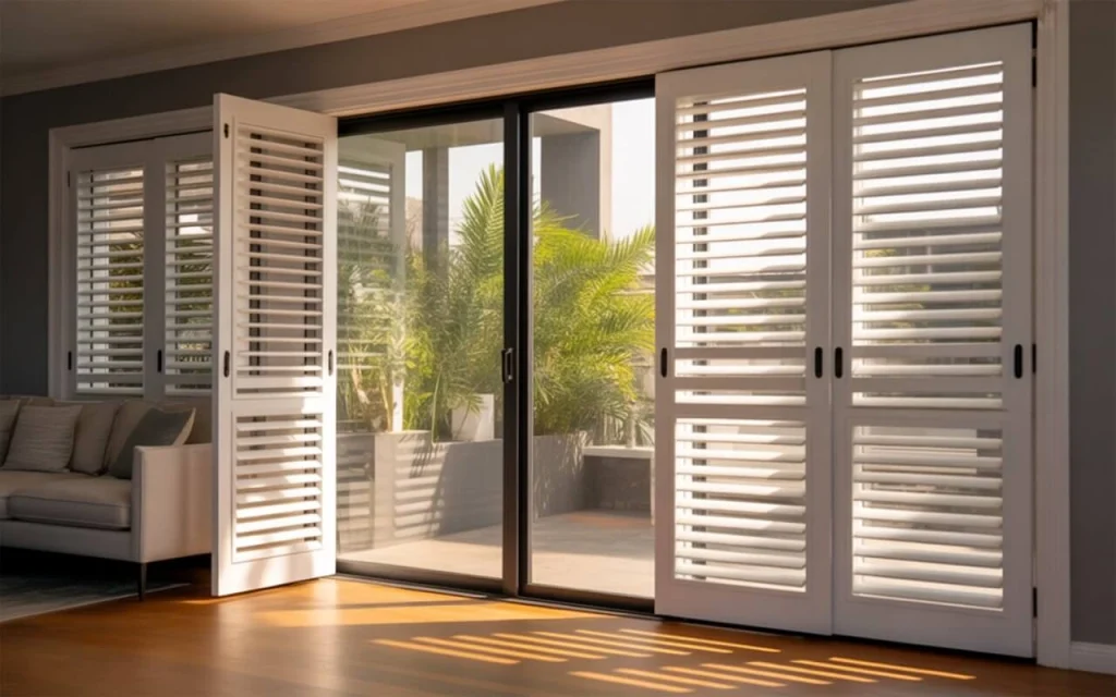 Shutter for Sliding Glass Door 1 Shutter for Sliding Glass Door