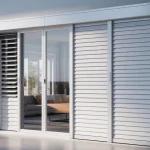 Shutter for Sliding Glass Door