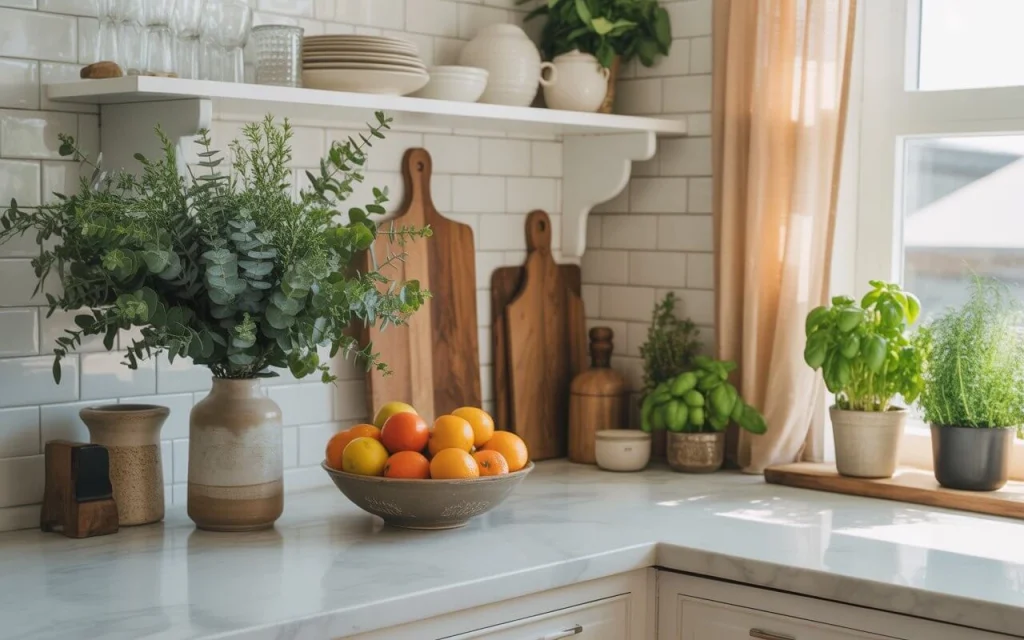 Kitchen Counter Decorating Ideas