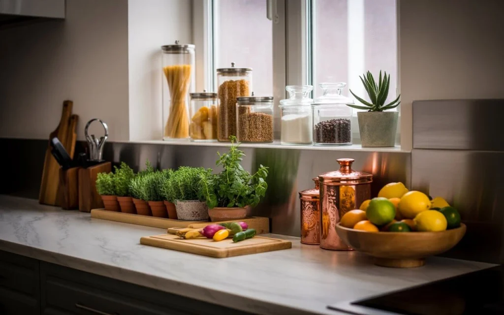 Kitchen Counter Decorating Ideas