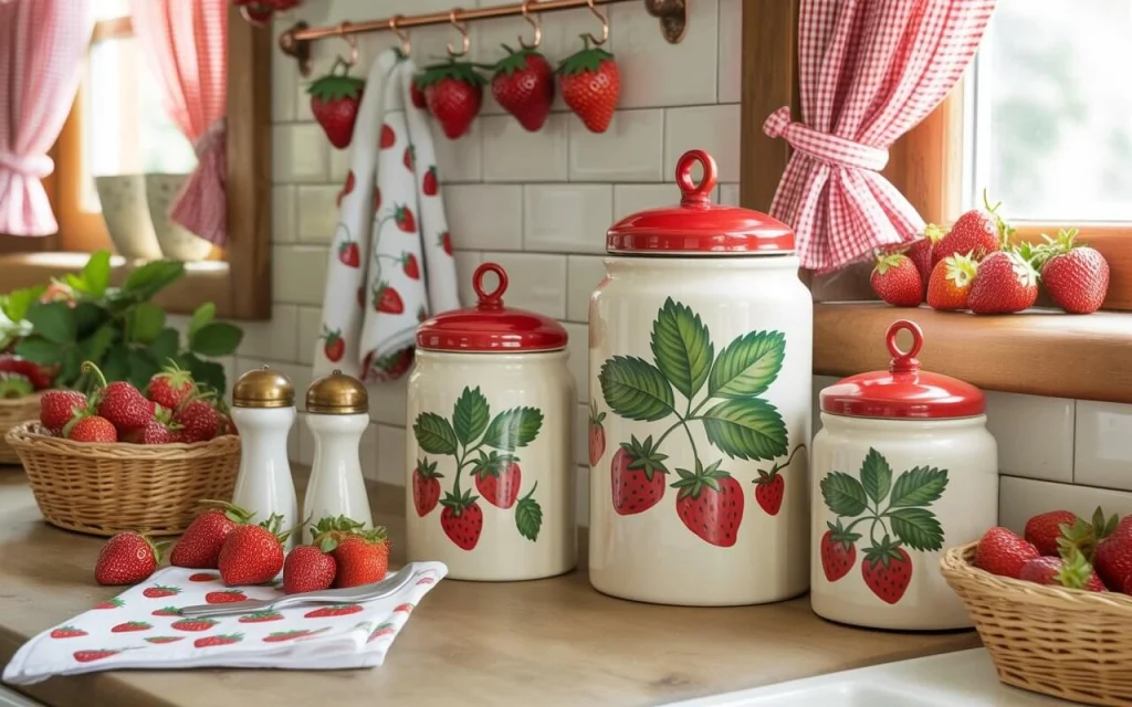 Strawberry Kitchen Decor