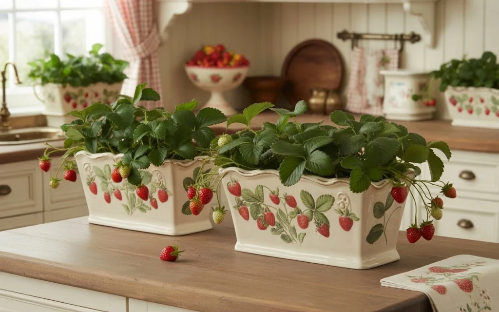 Strawberry Kitchen Decor