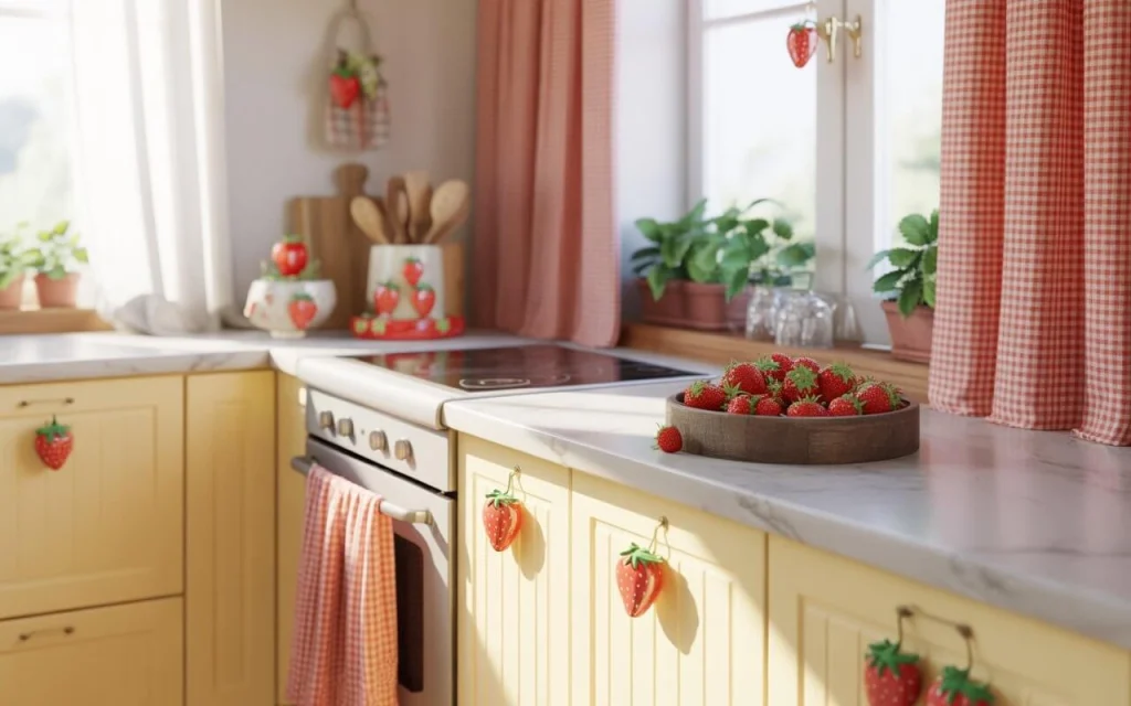 Strawberry Kitchen Decor