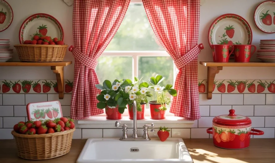 Strawberry Kitchen Decor: Sweet Ideas to Refresh Your Cooking Space