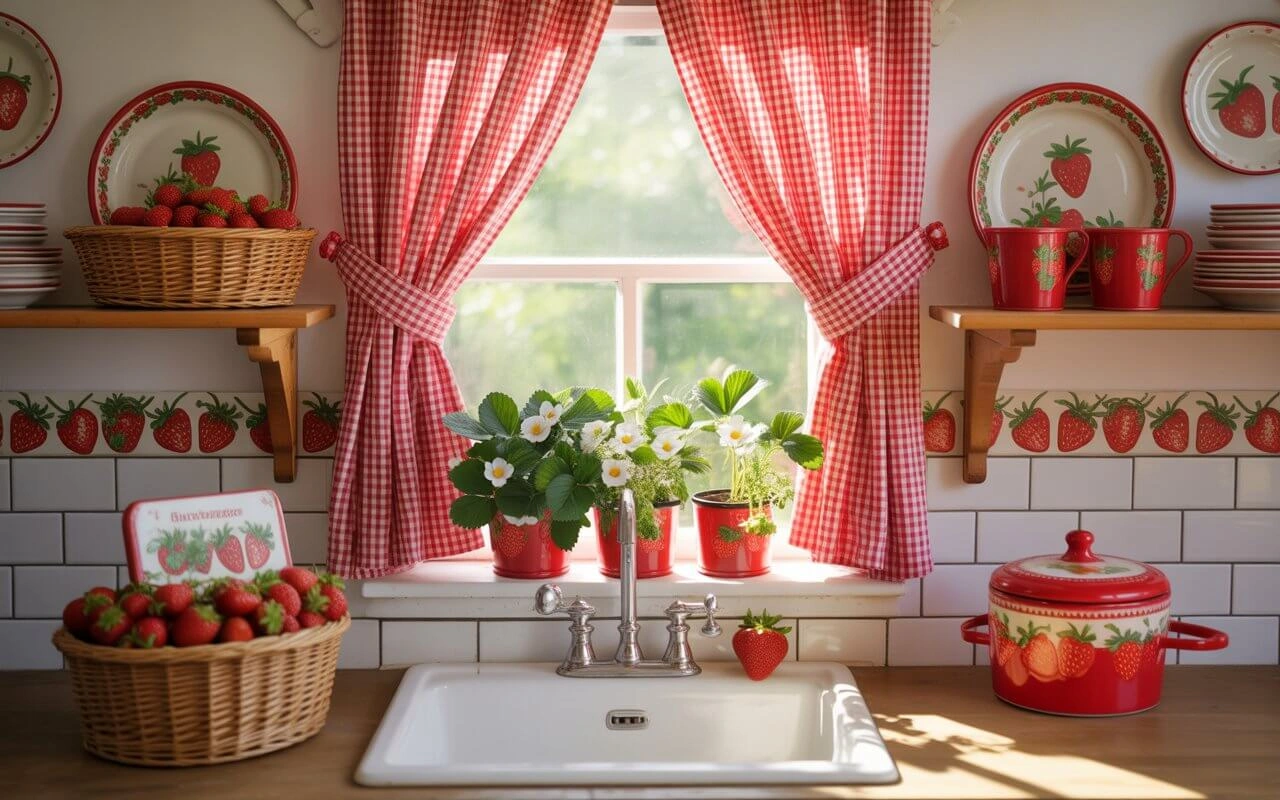 Strawberry Kitchen Decor