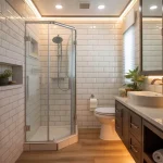 Mobile home bathroom remodel